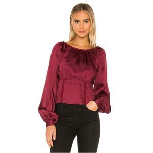Tularosa Zane Top Cabernet Red M NWT